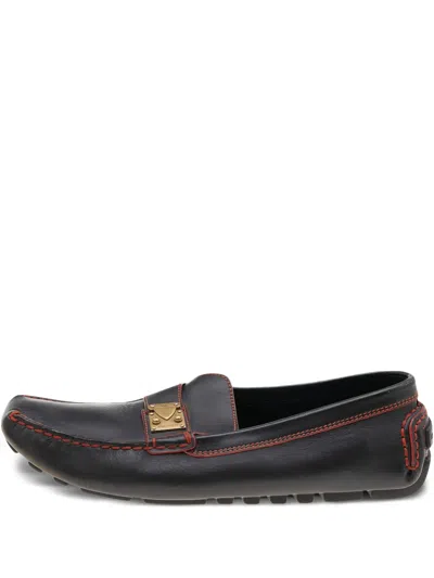 Pre-owned Louis Vuitton Leather Loafers