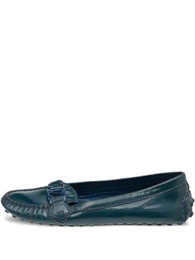 Pre-owned Louis Vuitton Leather Loafers
