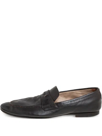 Pre-owned Louis Vuitton Leather Loafers