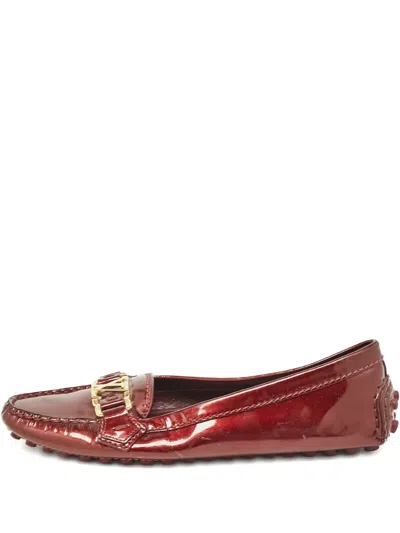 Pre-owned Louis Vuitton Leather Loafers