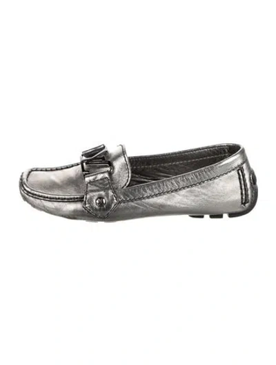 Pre-owned Louis Vuitton Leather Loafers