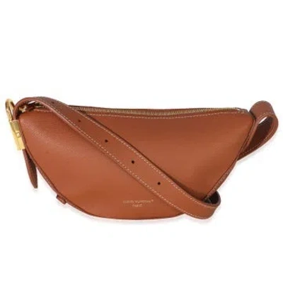 Pre-owned Louis Vuitton Leather Low Key Bumbag In Brown