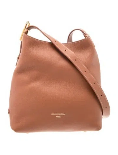 Pre-owned Louis Vuitton Leather Low Key Pm In Brown