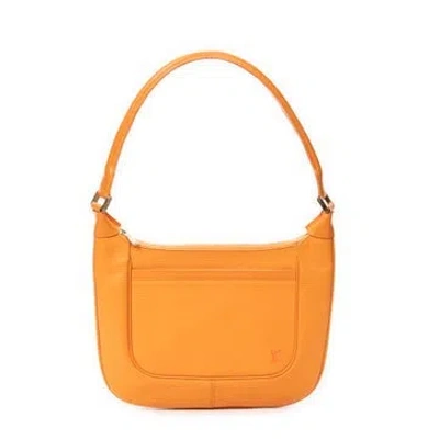 Pre-owned Louis Vuitton Leather Matsy Null In Orange