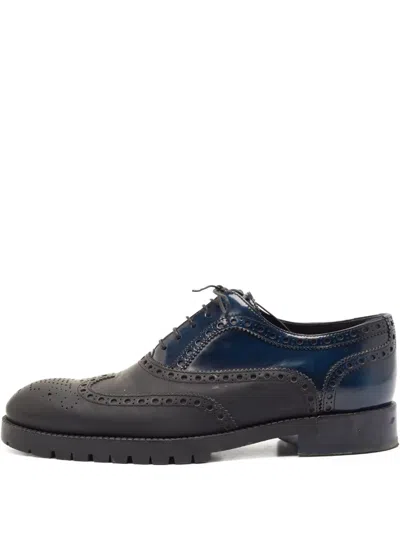 Pre-owned Louis Vuitton Leather Oxford Shoes