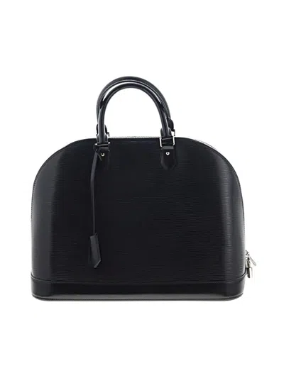 Pre-owned Louis Vuitton Leather Satchel In Black