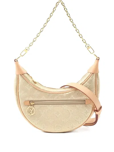 Pre-owned Louis Vuitton Leather Shoulder Bag In Gold