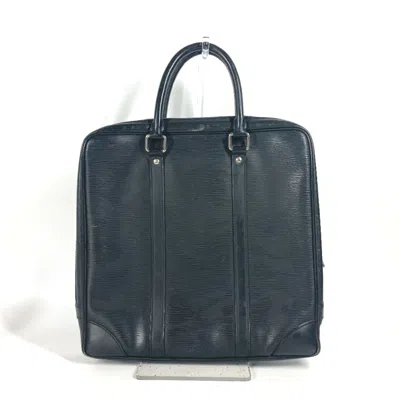 Pre-owned Louis Vuitton Leather Tote Bag () In Black