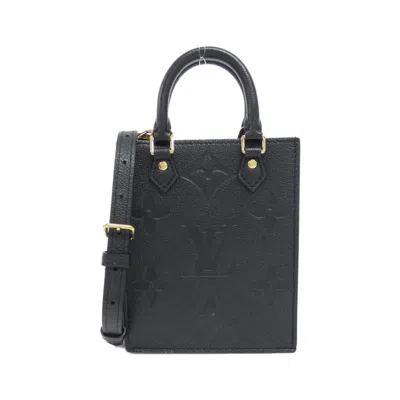 Pre-owned Louis Vuitton Leather Tote Bag () In Black