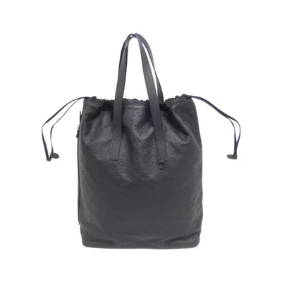 Pre-owned Louis Vuitton Leather Tote Bag () In Black