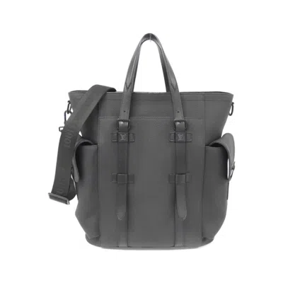 Pre-owned Louis Vuitton Leather Tote Bag () In Black