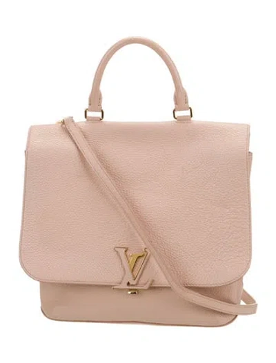 Pre-owned Louis Vuitton Leather Volta Taurillon Leather Handle Bag In Pink