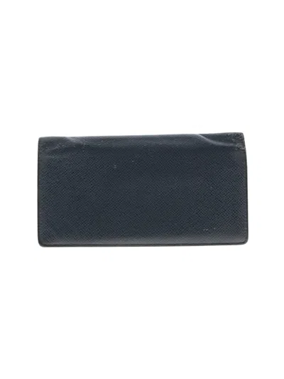 Pre-owned Louis Vuitton Leather Wallet In Black