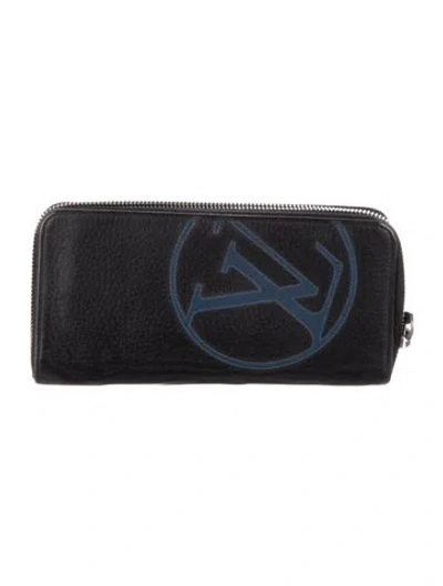 Pre-owned Louis Vuitton Leather Wallet In Black