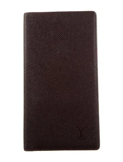 Pre-owned Louis Vuitton Leather Wallet In Brown