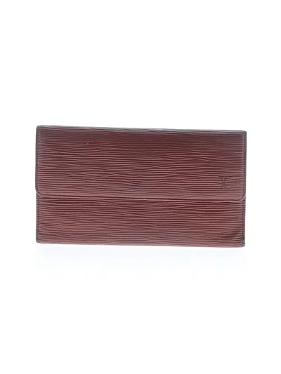 Pre-owned Louis Vuitton Leather Wallet In Brown