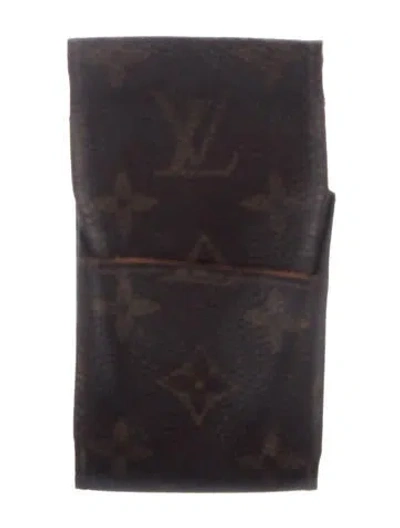 Pre-owned Louis Vuitton Leather Wallet In Brown