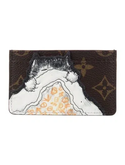 Pre-owned Louis Vuitton Leather Wallet In Brown