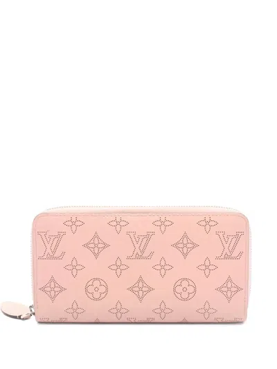 Pre-owned Louis Vuitton Leather Wallet In Pink