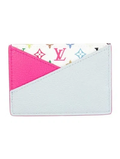 Pre-owned Louis Vuitton Leather Wallet In Pink