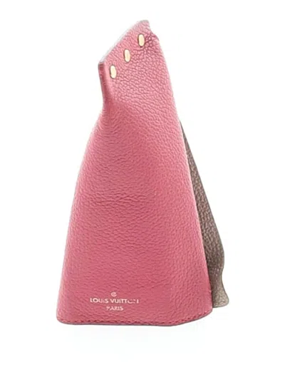 Pre-owned Louis Vuitton Leather Wallet In Red