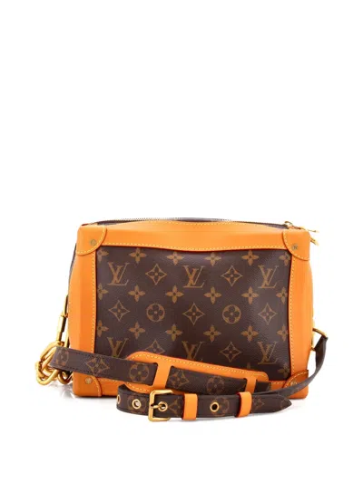 Pre-owned Louis Vuitton Legacy Soft Trunk Bag Monogram Canvas Crossbody Bag In Brown
