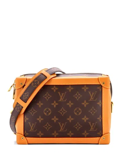 Pre-owned Louis Vuitton Legacy Soft Trunk Bag Monogram Canvas Crossbody Bag In Brown