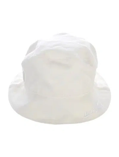 Pre-owned Louis Vuitton Let's Play Bucket Hat In White