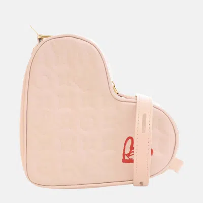 Pre-owned Louis Vuitton Light Pink Monogram Empriente Leather Fall In Love Sac Coeur Shoulder Bag
