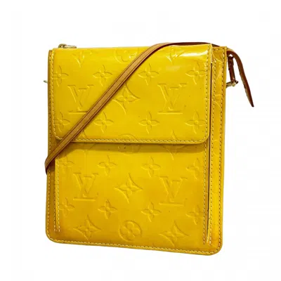 Pre-owned Louis Vuitton Lime Yellow Shoulder Bag ()