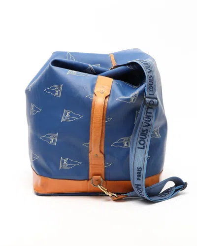 Louis Vuitton Limited Edition Cup Sac Marin Bandiuliere Bag In Blue