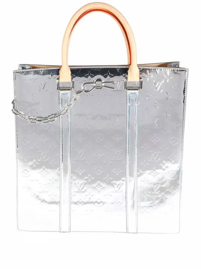 Pre-owned Louis Vuitton  Limited Edition Miroir Sac Plat Bag In Grey
