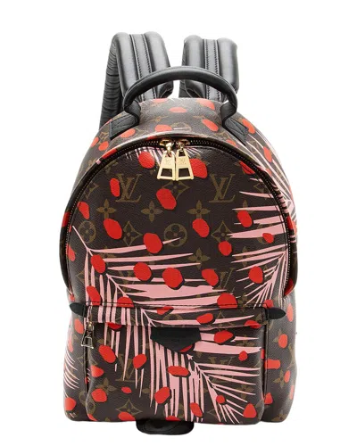 Pre-owned Louis Vuitton Limited Edition Monogram Canvas Jungle Dots Palm Springs Pm  Backpack (authentic Pre-l