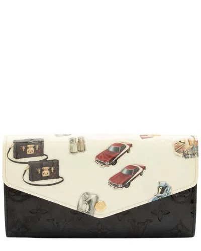 Louis Vuitton Limited Edition Monogram Vernis Stickers Sarah Wallet (authentic  Pre-loved)
