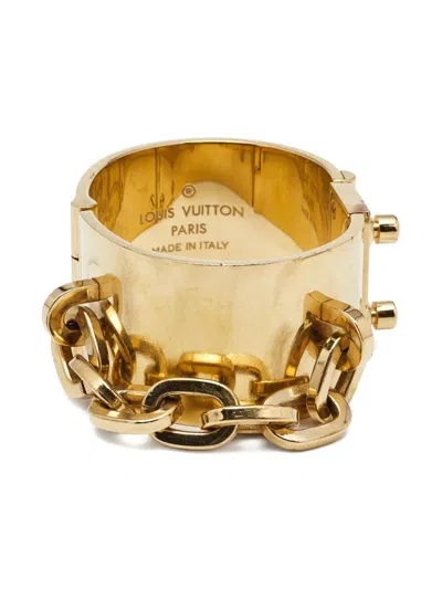 Pre-owned Louis Vuitton Lock Me Cuff Bracelet