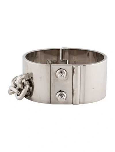 Pre-owned Louis Vuitton Lock Me Manchette Bangle Bracelet, 6.25" In Multicolor