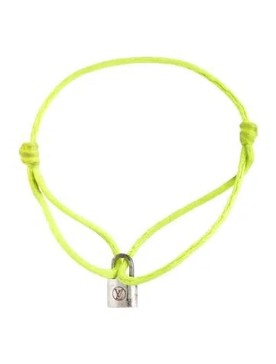 Pre-owned Louis Vuitton Lockit Color Bracelet, 10" In Multicolor