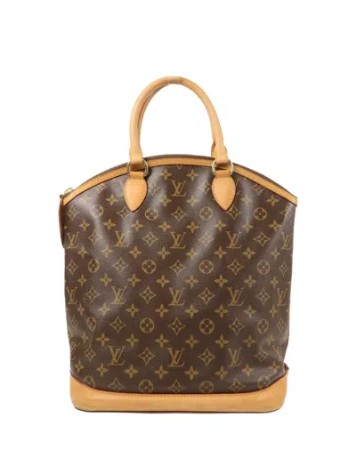Pre-owned Louis Vuitton Lockit Tote Bag In Brown