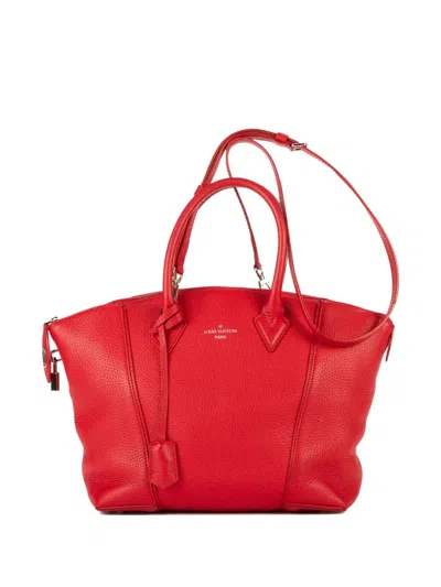 Pre-owned Louis Vuitton Lockit Tote Bag In Red