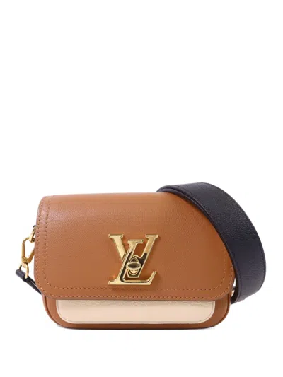 Pre-owned Louis Vuitton Lockme Tender Shoulder Bag In Neutral
