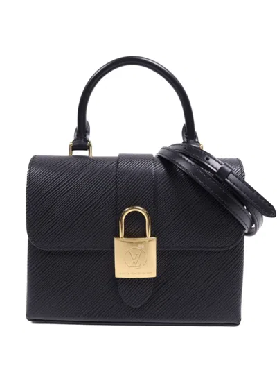 Pre-owned Louis Vuitton Locky Bb Crossbody Bag In Black