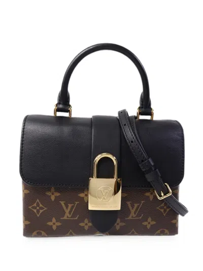 Pre-owned Louis Vuitton Locky Bb Monogram Handbag In Brown