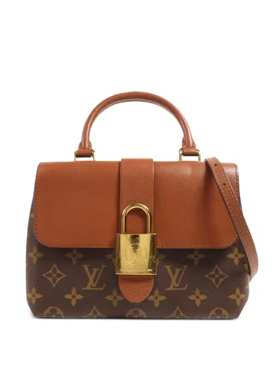 Pre-owned Louis Vuitton Locky Bb Monogram Shoulder Bag In Brown