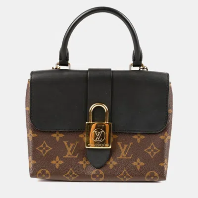 Pre-owned Louis Vuitton Locky Bb Tote And Shoulder Bag In Black