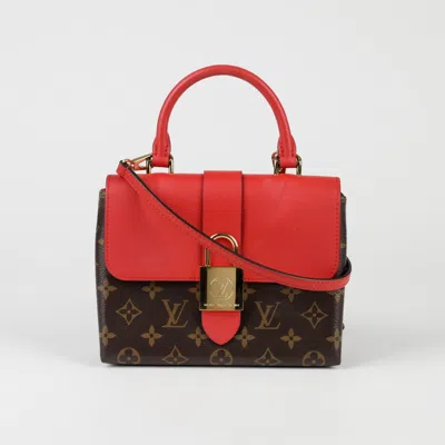 Pre-owned Louis Vuitton Locky Bb Tote And Shoulder Bag In Brown