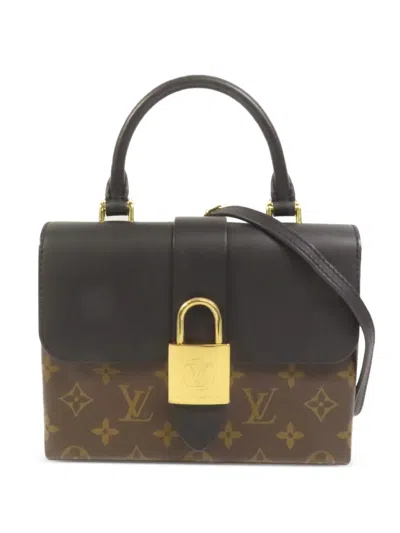 Pre-owned Louis Vuitton Locky Bb Tote Bag In Brown