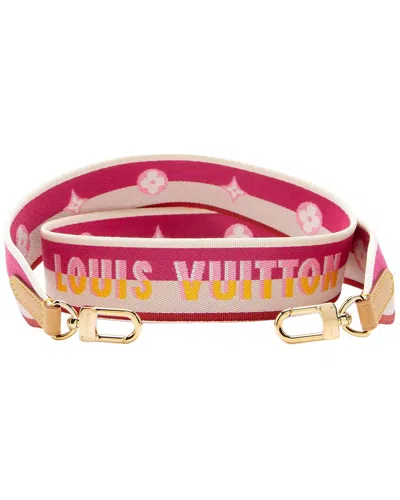 Louis Vuitton Logo Jacquard Bandouliere 20 Shoulder Strap (authentic Pre-  Loved)