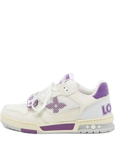Pre-owned Louis Vuitton Logo-print Sneakers