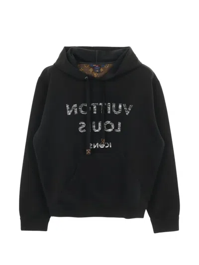 Pre-owned Louis Vuitton Long-sleeve Hoodie In Black