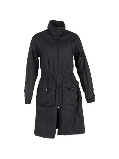 Pre-owned Louis Vuitton Long-sleeve Pocket Coat In Black
